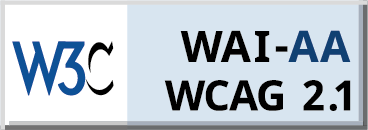 wcag2.1AA-blue-v WCAG 2.1 AA Conformity
